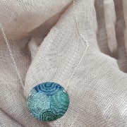 Necklace | Koorie Tales | Colour Season | Domed Necklace | Greens